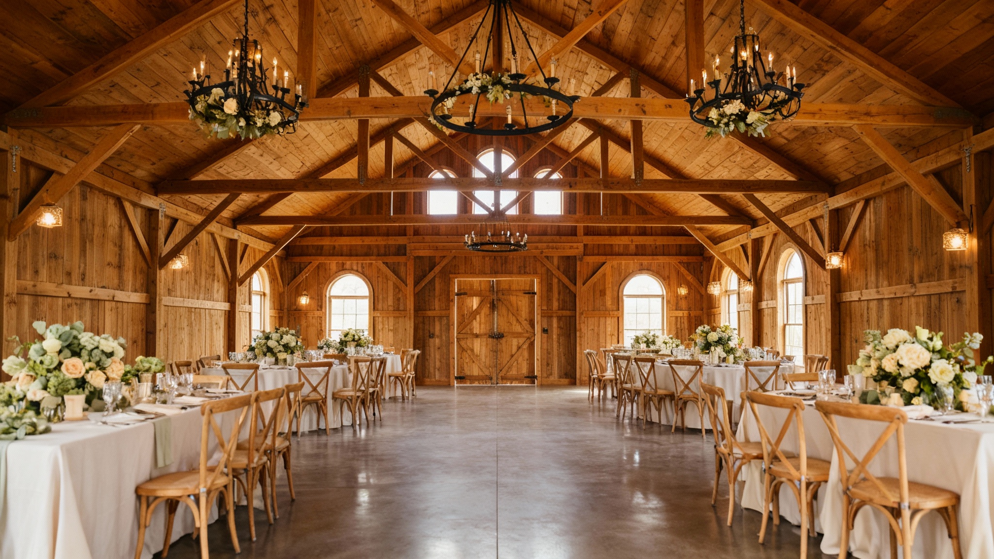 Sage Green Wedding venue design with Soft, organic elegance with muted sage green accents